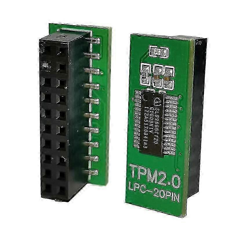2025 GIGABYTE GC TPM2.0S 2.0 TPM Module (20 broches 20-1) LPC TPM 2.0 fiableComme illustré SZRH A-C