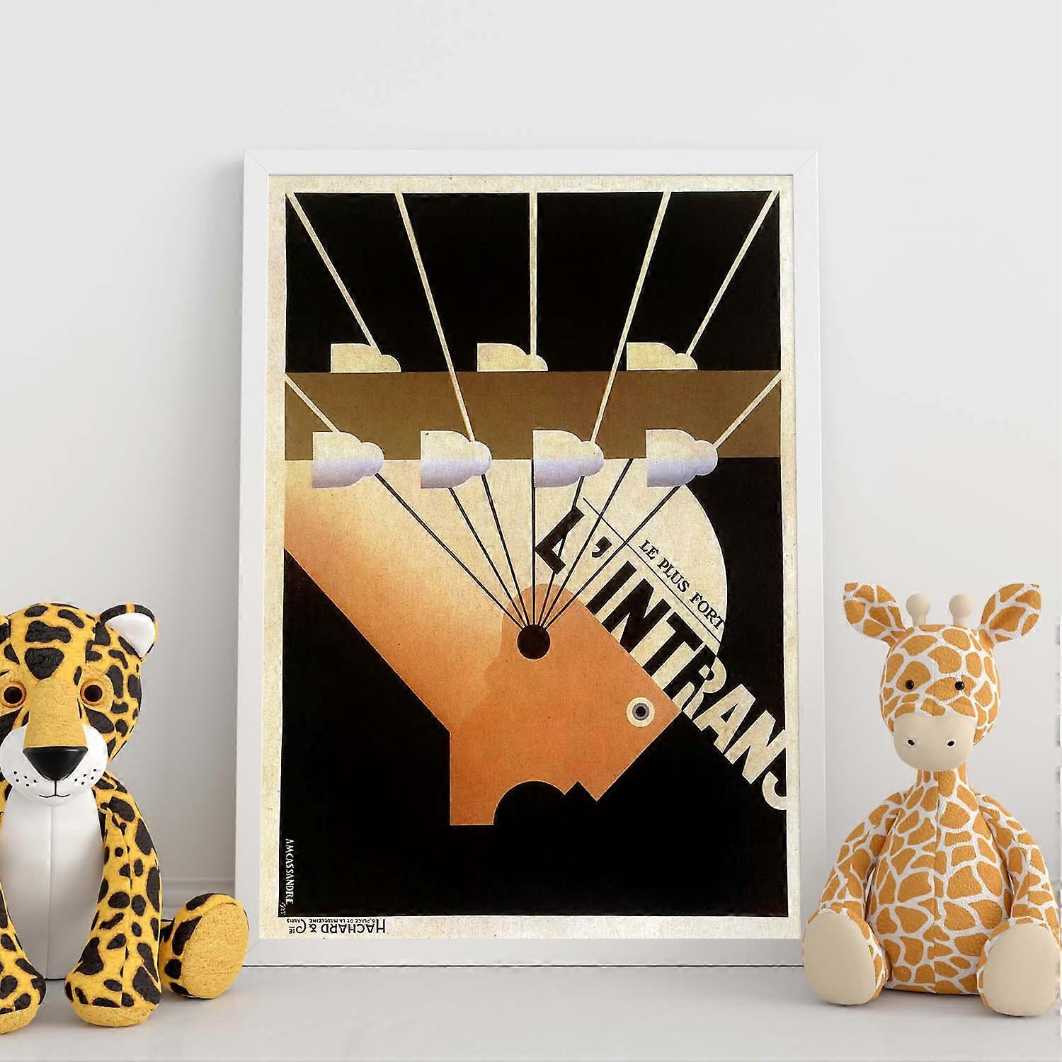 Impression vintage L'intrans