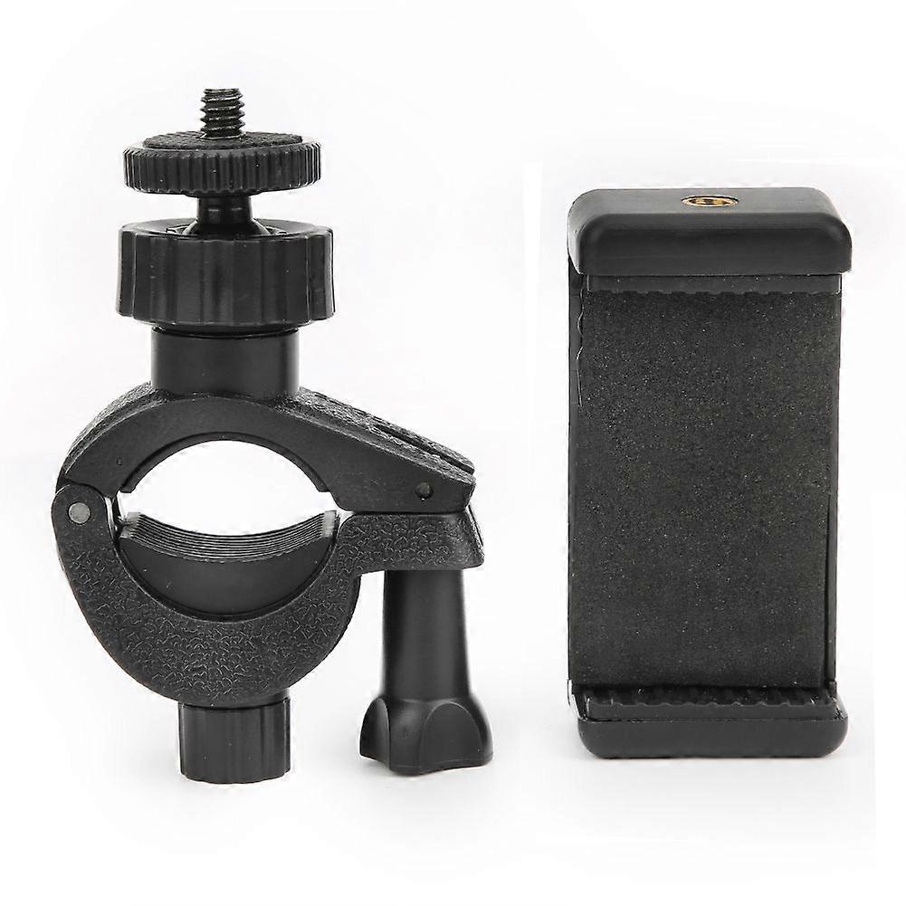 Adjustable Direction Flat Mobile Phone Clip with O Type Fixed Bracket for Cellphone Video Shooting Live Broadcast Using