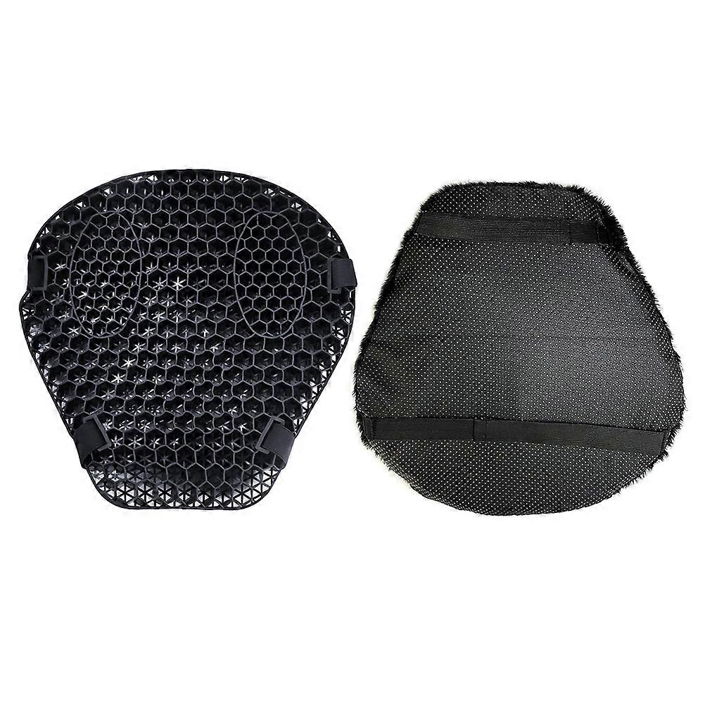 Motorcycle Cushion Cover for Comfortable Riding with Gel 2Sets