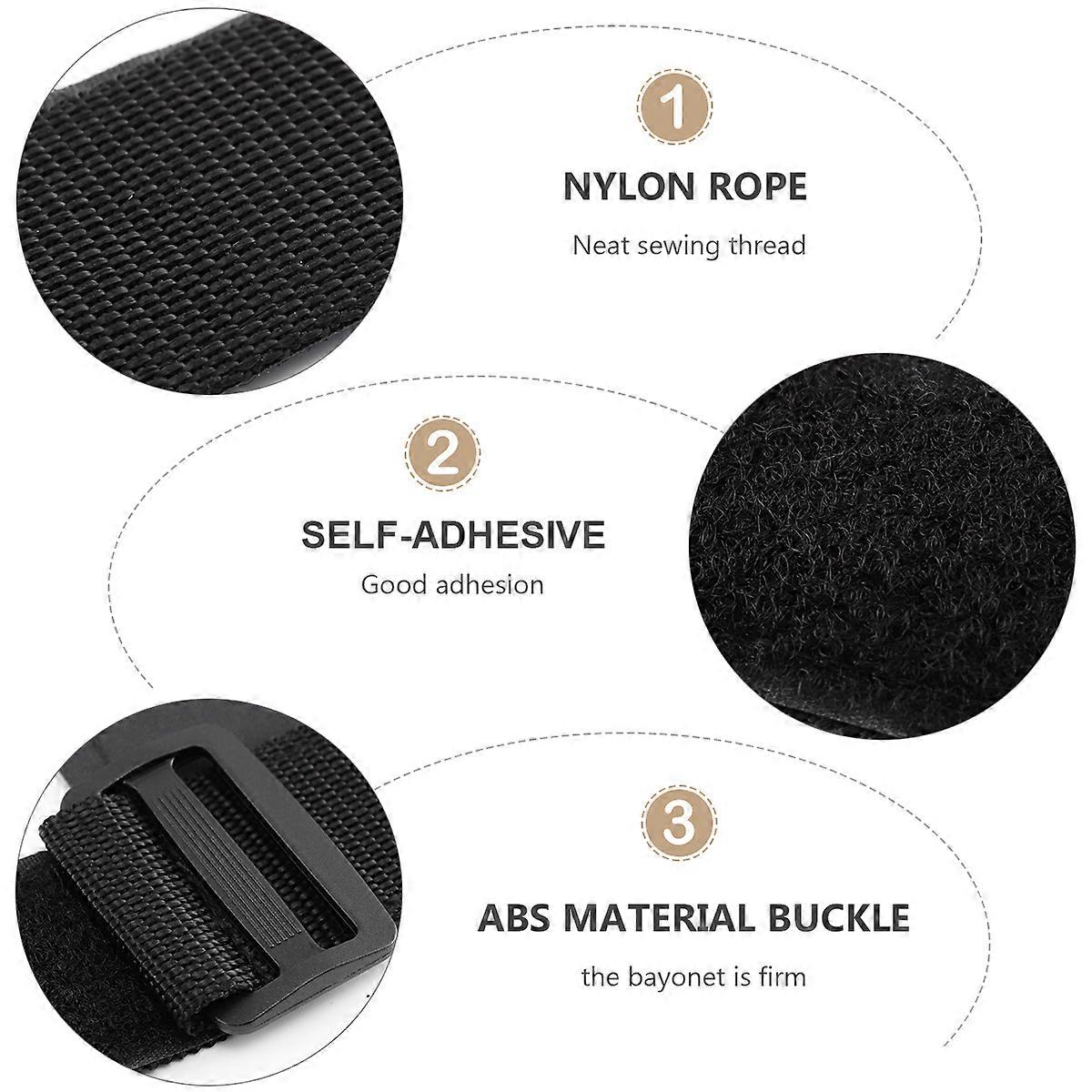 Extinguisher Fixed Band Nylon Vehicle-Mounted Strap for Fixation Black