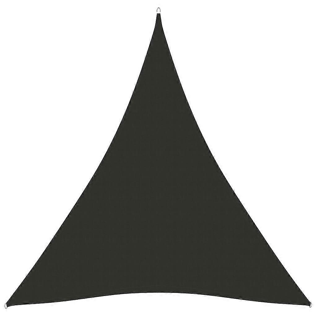 Sunshade Sail Oxford Fabric Triangular 3x4x4 M Anthracite
