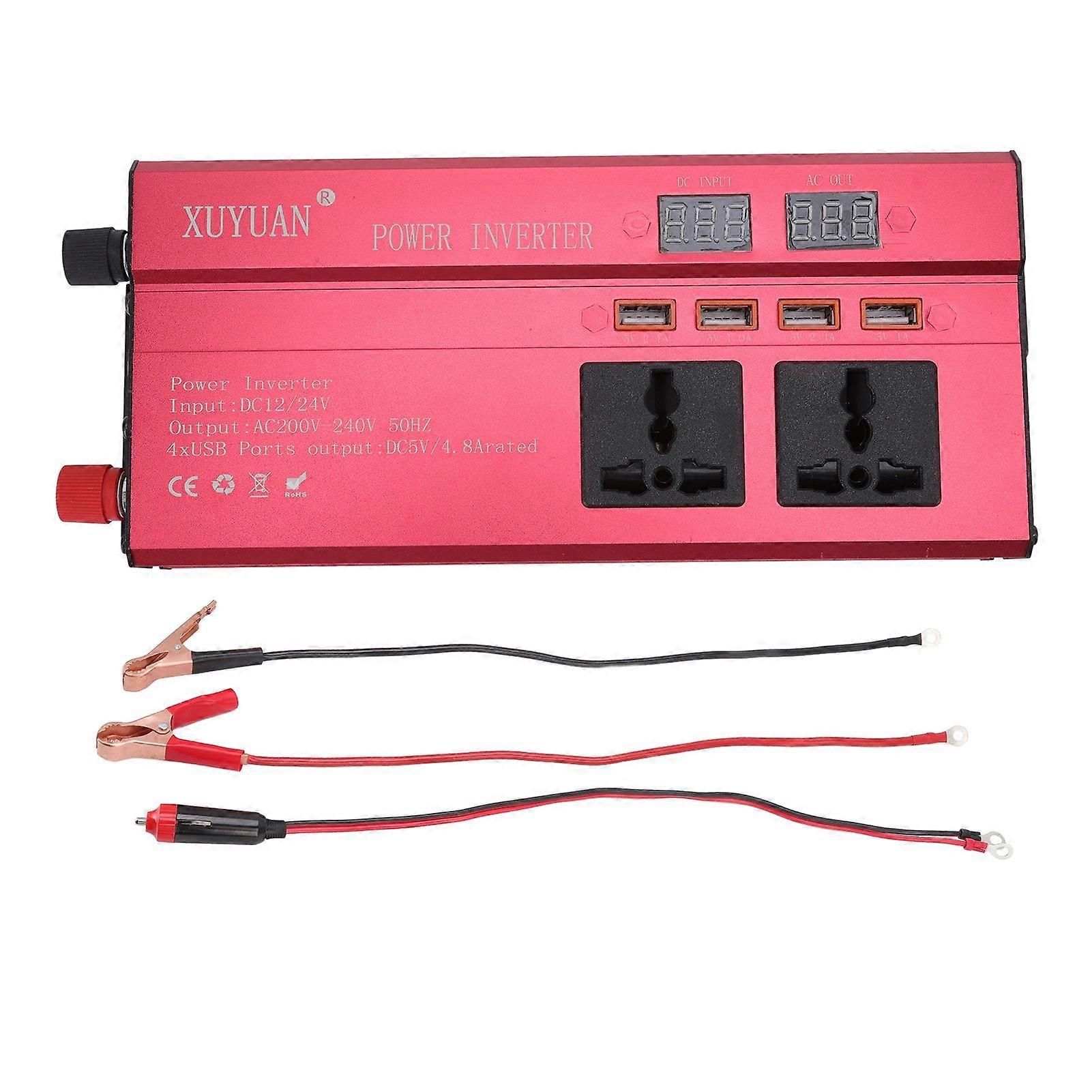Power Inverter 12V 24V To 220V 700W Safe Charging Technology LED Car Power Inverter Car Power Converter