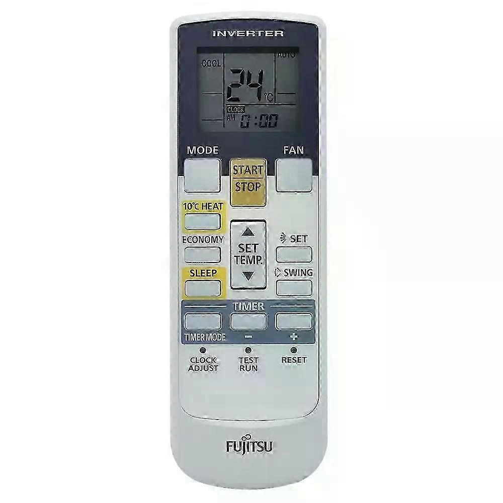 Remote Control for Fujitsu General Air Conditioner-Compatible with AR-RAH1E and AR-RAH2E Models