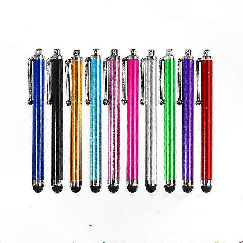 10 Pack Stylus Pen Universal Capacitive Touch Screen Pens for Tablets- Multiple Colors