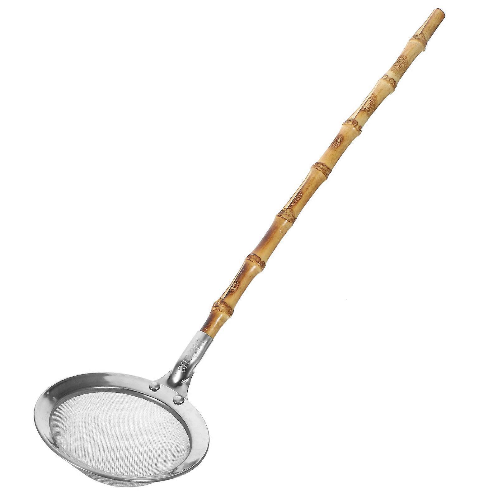 Food Strainer Colander Spoon With Long Handle For Home Use Simple Design Cooking Tasks Kitchen Accessories 4Pcs