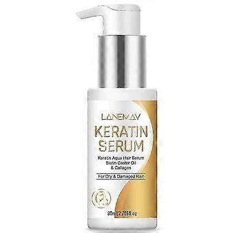 Keratine Proteïne Haar Serum - Anti-Frizz Controle Haarolie Herstellende Behandeling - Glans & Hittebeschermer voor Kroeshaar, Droog en Beschadigd Haar myi