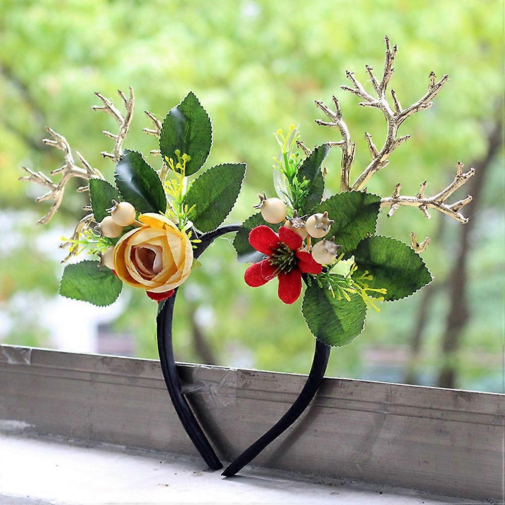 Party Hair Hoop Simulation Headwear for Kids 2Pcs