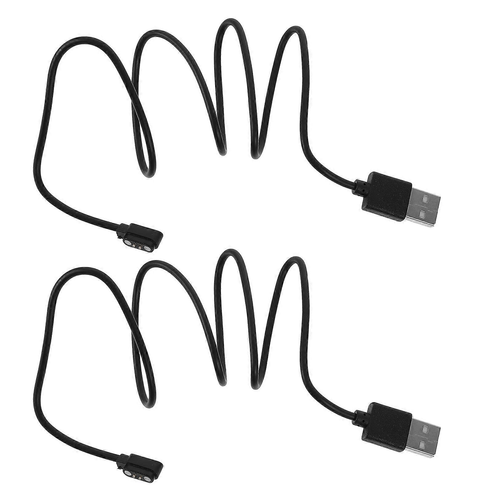 USB Magnetic Charging Cable Smartwatch Charger Cable for Charging 4Pcs