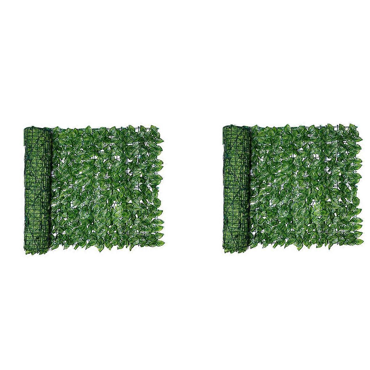 Artificial Leaf Privacy Fence Roll Wall Landscaping Fence