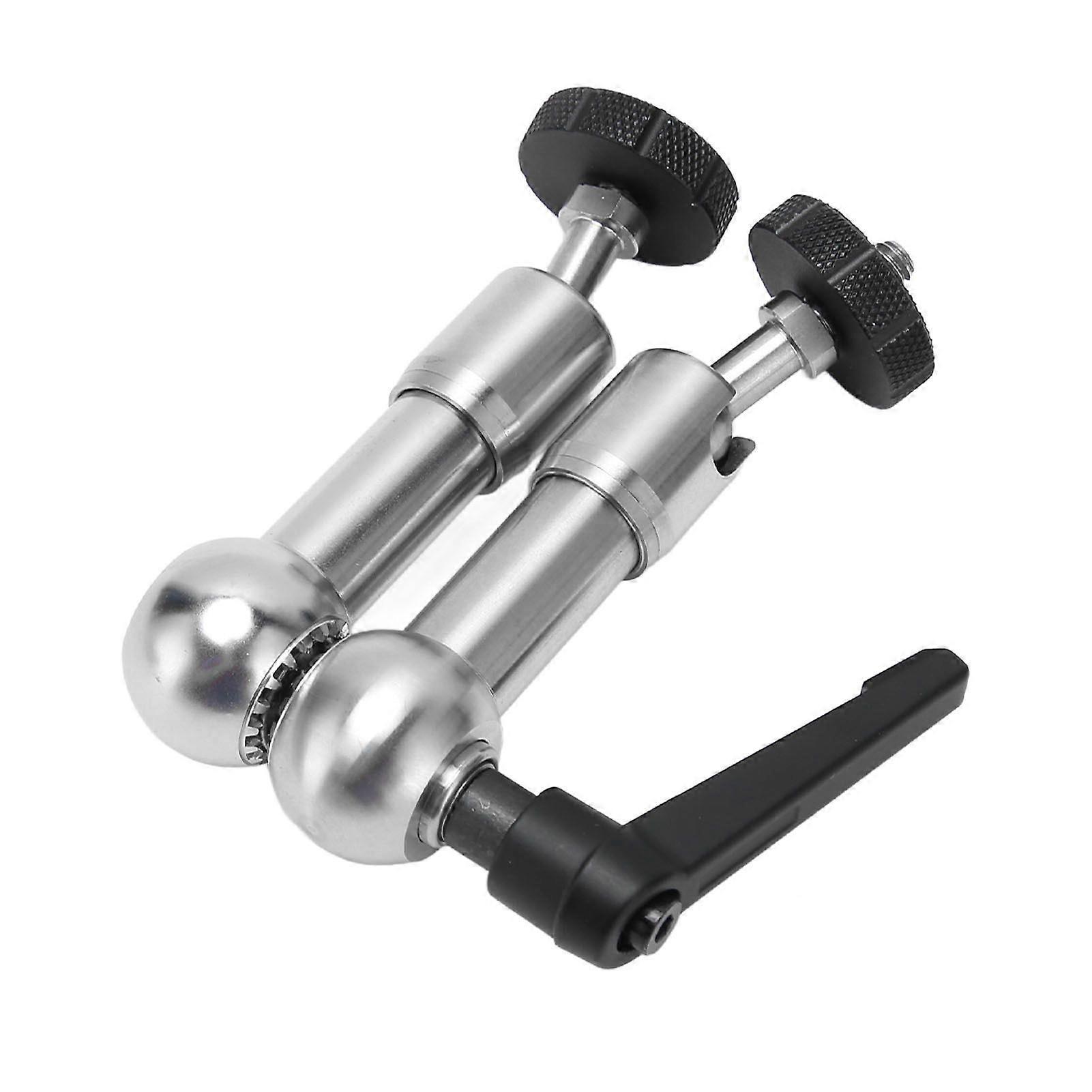 Adjustable Articulating Friction Arm Ball Head Universal Camera Rotating Arm Mount with 1/4 Inch Thread Screw for LCD Monitor Tripod Flash Light 7in