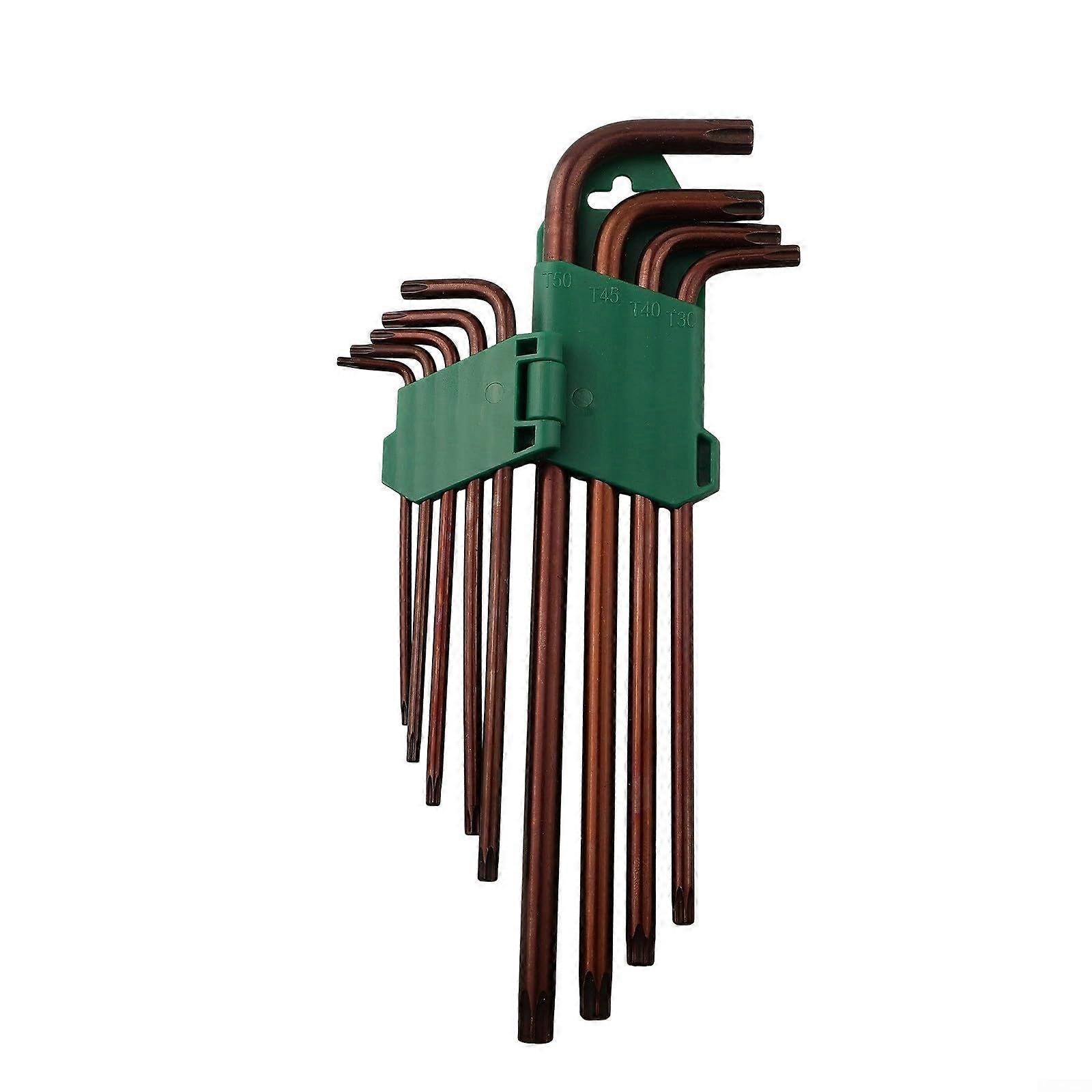 T10T50 Torx Wrench, Compact Chrome Vanadium Steel, Automotive Car  Tool, T10T50 Bit Range