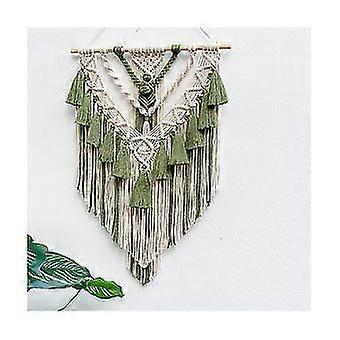 Hand-woven Color Macrame Wall Hanging Ornament Boho Craft Decoration Gorgeous Tapestry For