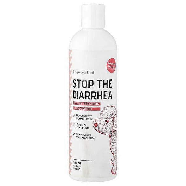 Chew + Heal, Stop The Diarrhea, For Dogs , 12 fl oz (355  ml)