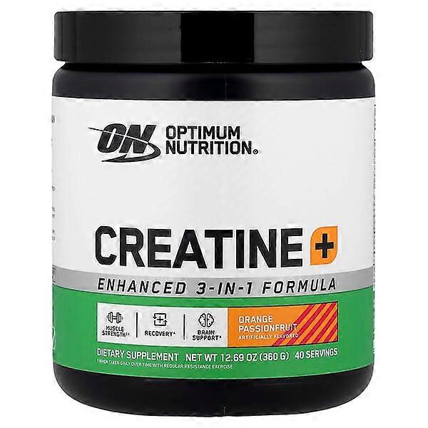 Optimum Nutrition, Creatine+, Orange Passionfruit, 12.69 oz (360 g)