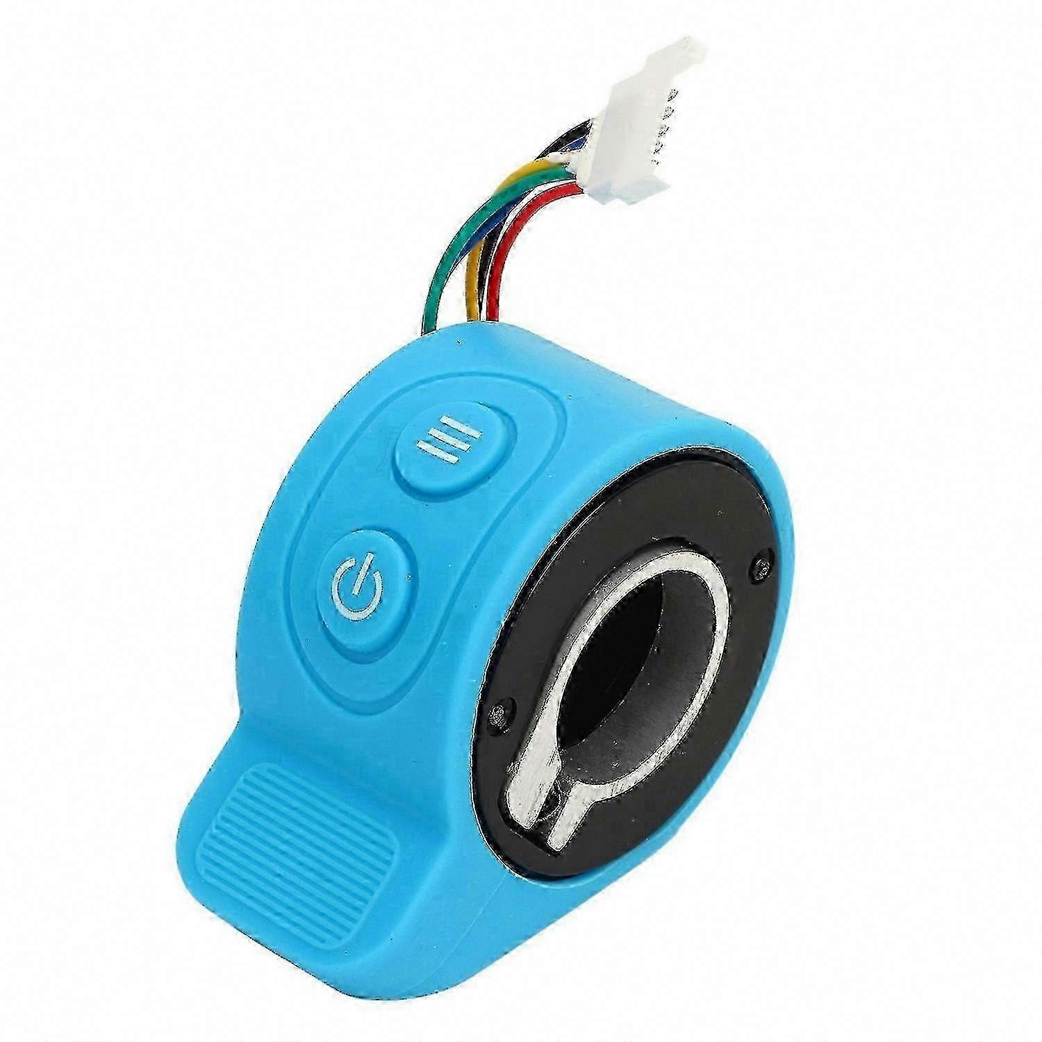 Sensitive Blue Electric Scooter Thumb Throttle Accelerator - Speed Control for E-Scooters