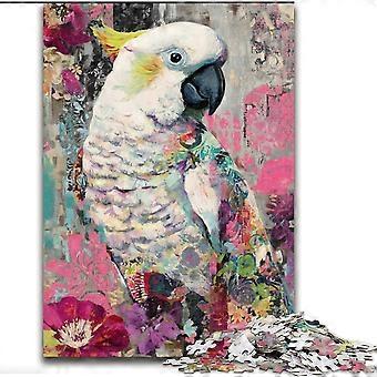 Puzzle per adulti, puzzle fantasy di pappagallini, giochi educativi, decorazioni per la casa, adatti per la decorazione della scrivania - PT 3951
