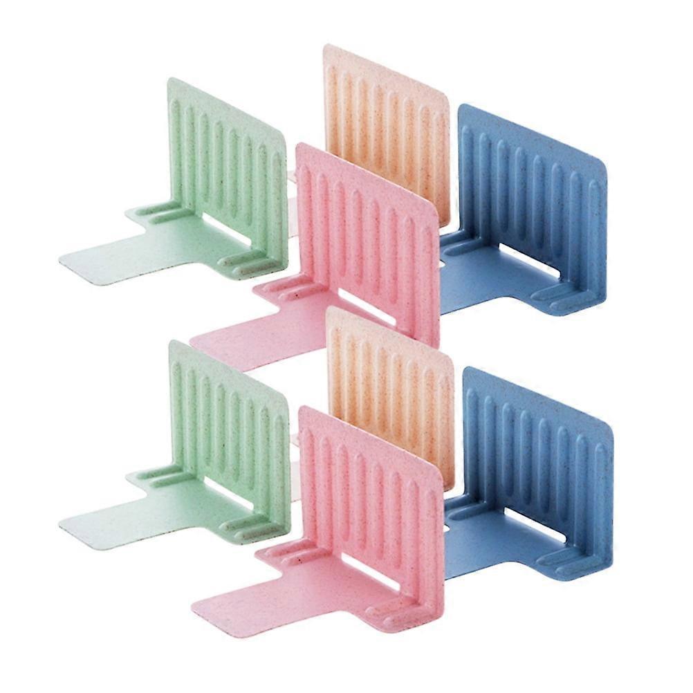 8 Pcs Drawer Dividers Underwear Storage Partition PP Material Cabinet Food Dividers