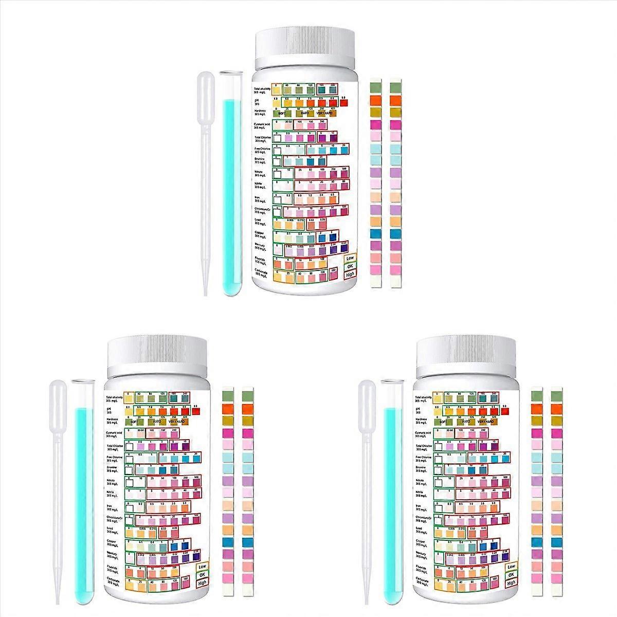 16 in 1 Water Testing Kits for Drinking Water- (50Pcs Test Strips )