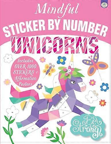 Mindful Sticker efter nummer Unicorns