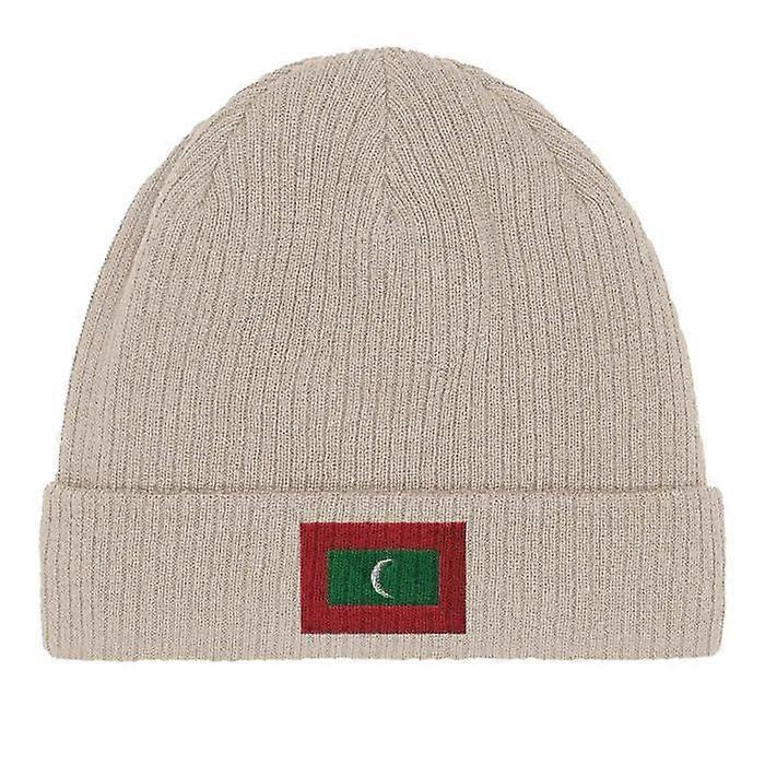 Maldives Flag Cap in Beige