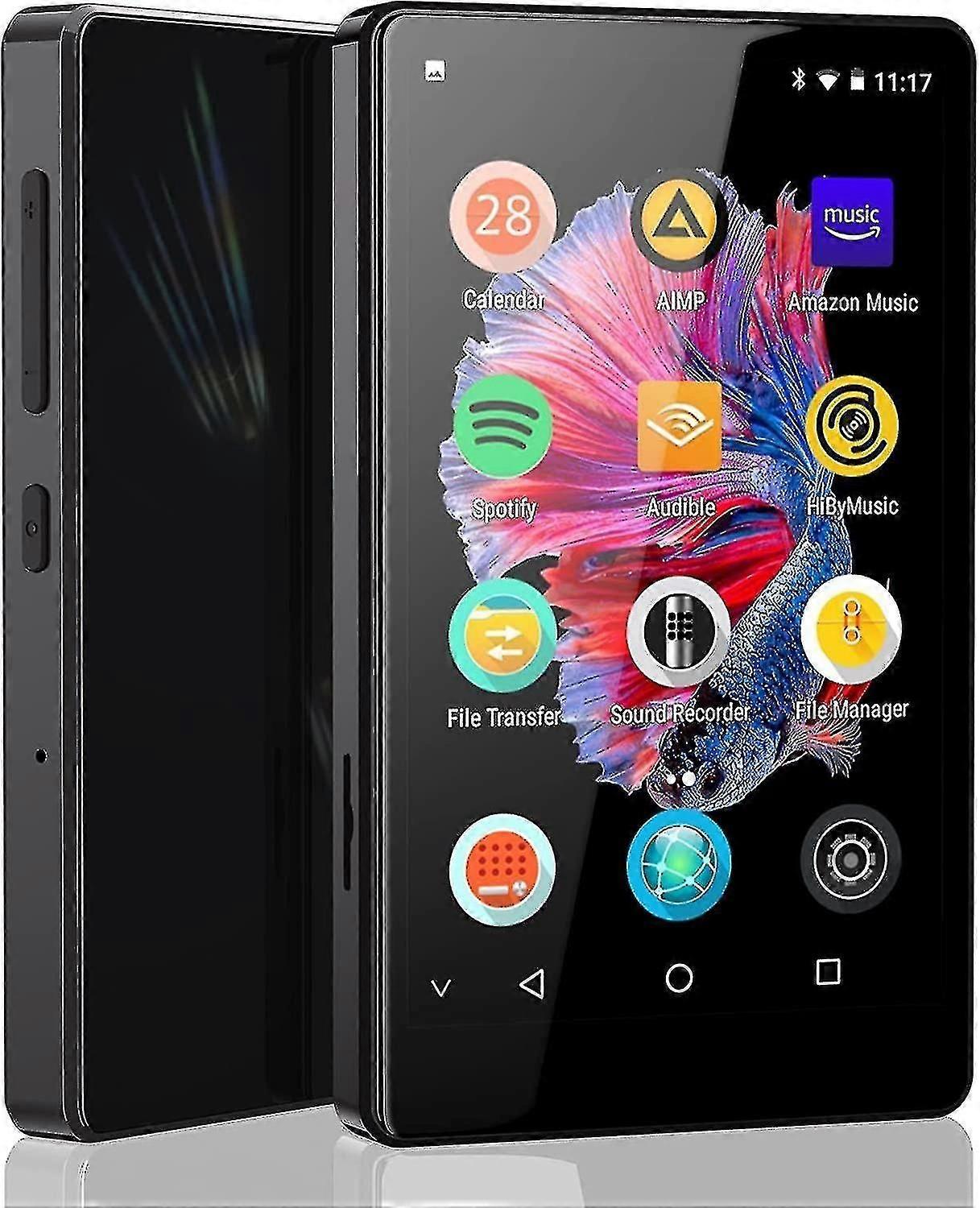 Mp3 Player Bluetooth with Audio, Browser 4.0 Inch Ips Display Mp4 Portable Music Player