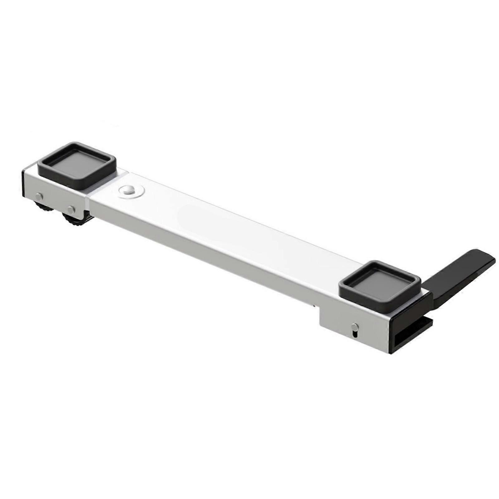 Device Casters with Modifiable Height 50 81cm Metal Metal Rustless Base for Washer Dryer Refrigerator Basis White  White