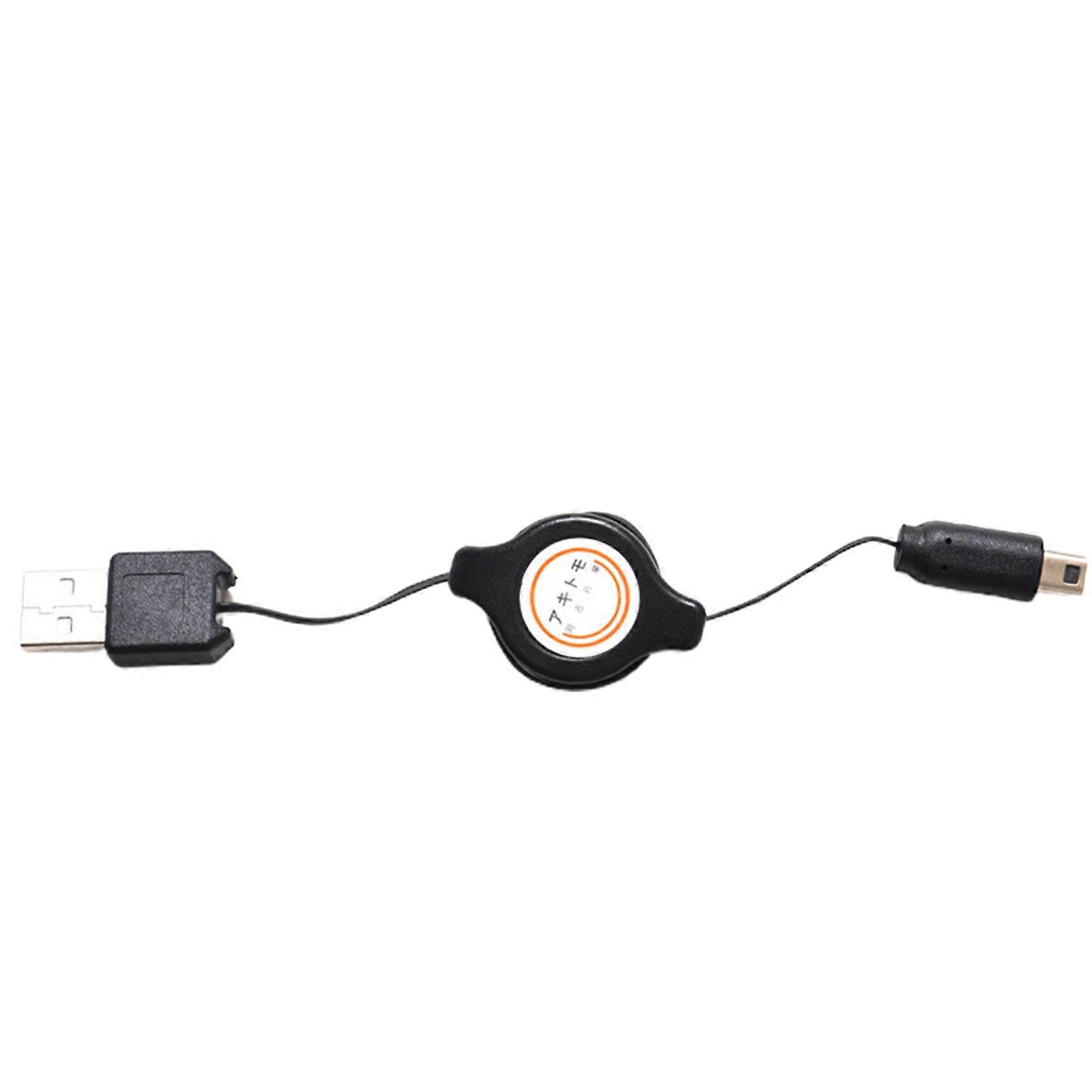 Expandable USB Charger for 3DS/3DSXL Consoles Convenient and Durable Customize Length to Suit Your Needs 77cm/30.31in Multicolor