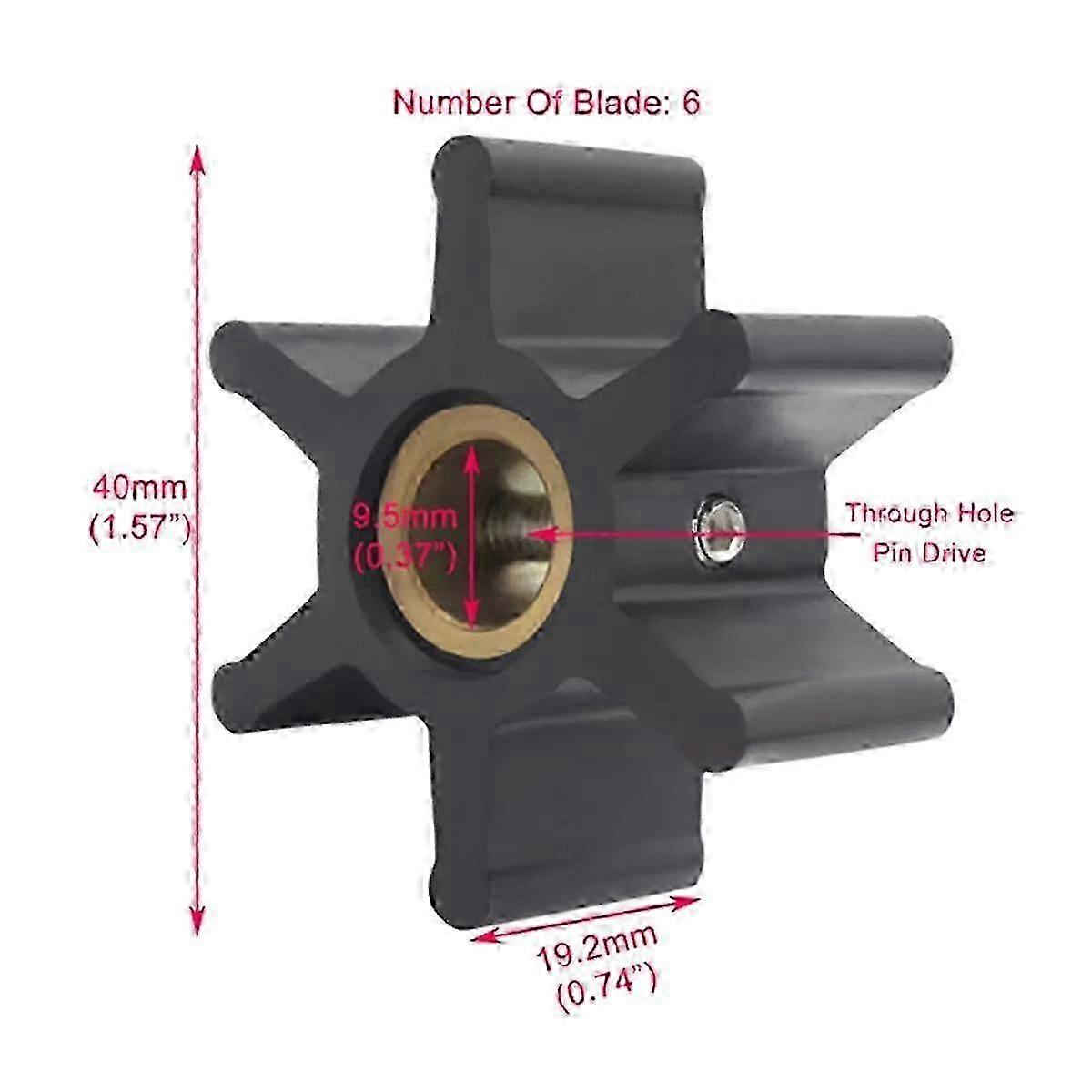 Quality Water Pump Impeller for 104211-42070 104211-42071 FIT