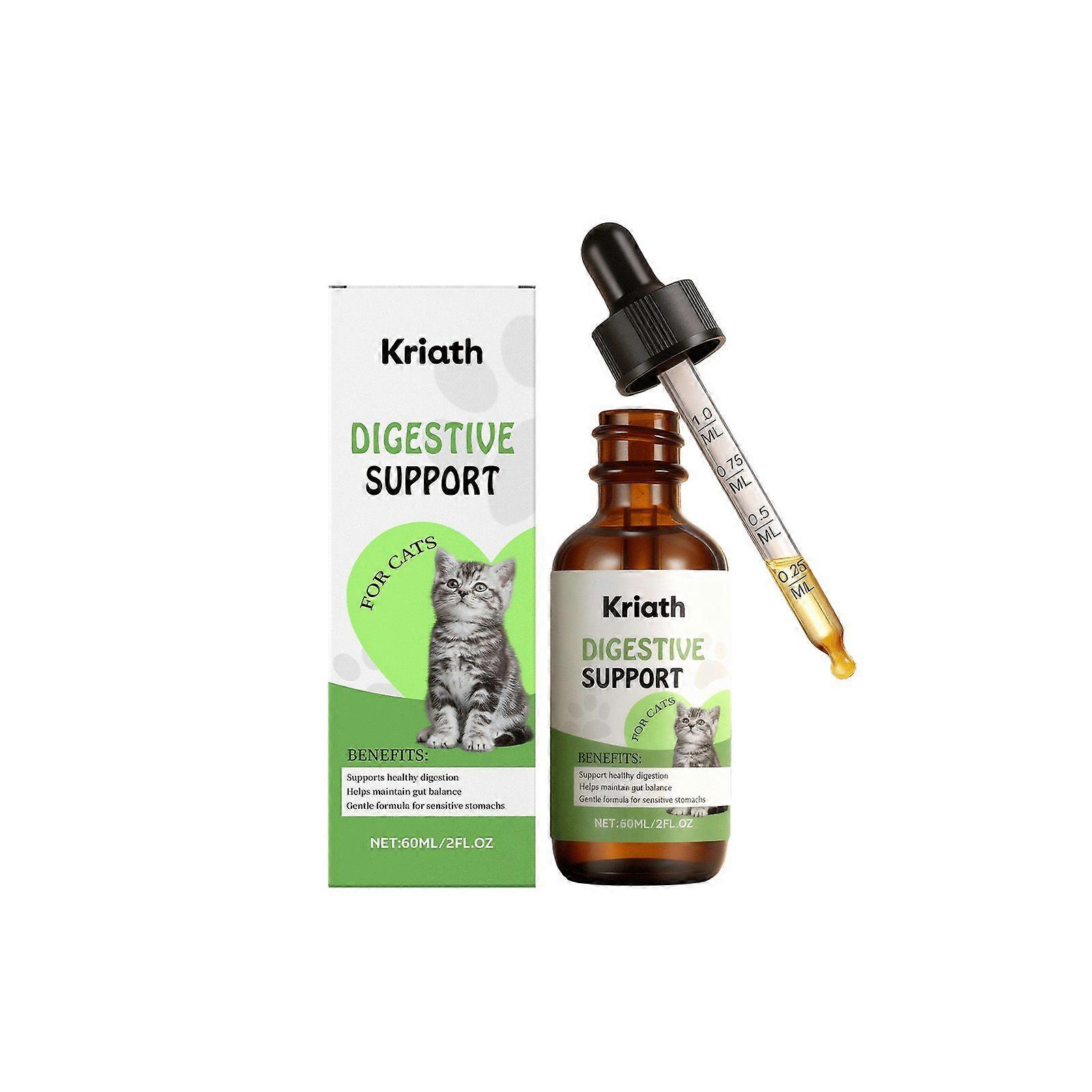 Kriath The Cat Intestinal Care Drops Are Gently Nourishing, Enhancing Nutrition, Easy To Absorb And Convenient For Daily Supplementation