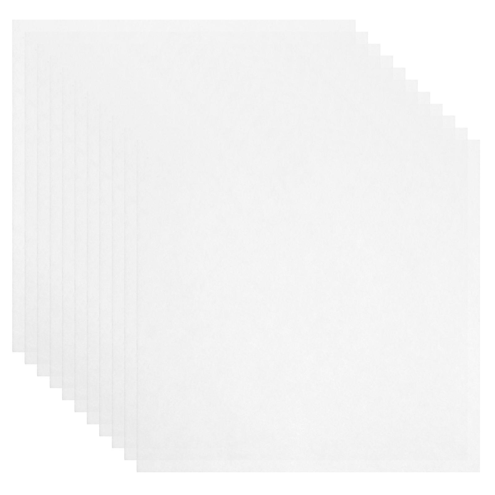 20pcs White Felt Sheets: White Cuttable Felt Squares Sheets For Crafts - Soft Fabric For Diy Projects Halloween Christmas Fall Crafting Sewing