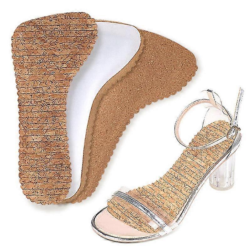 Palmilhas antiderrapantes absorventes de suor com função de massagem e amortecimento para salto alto @BUGU