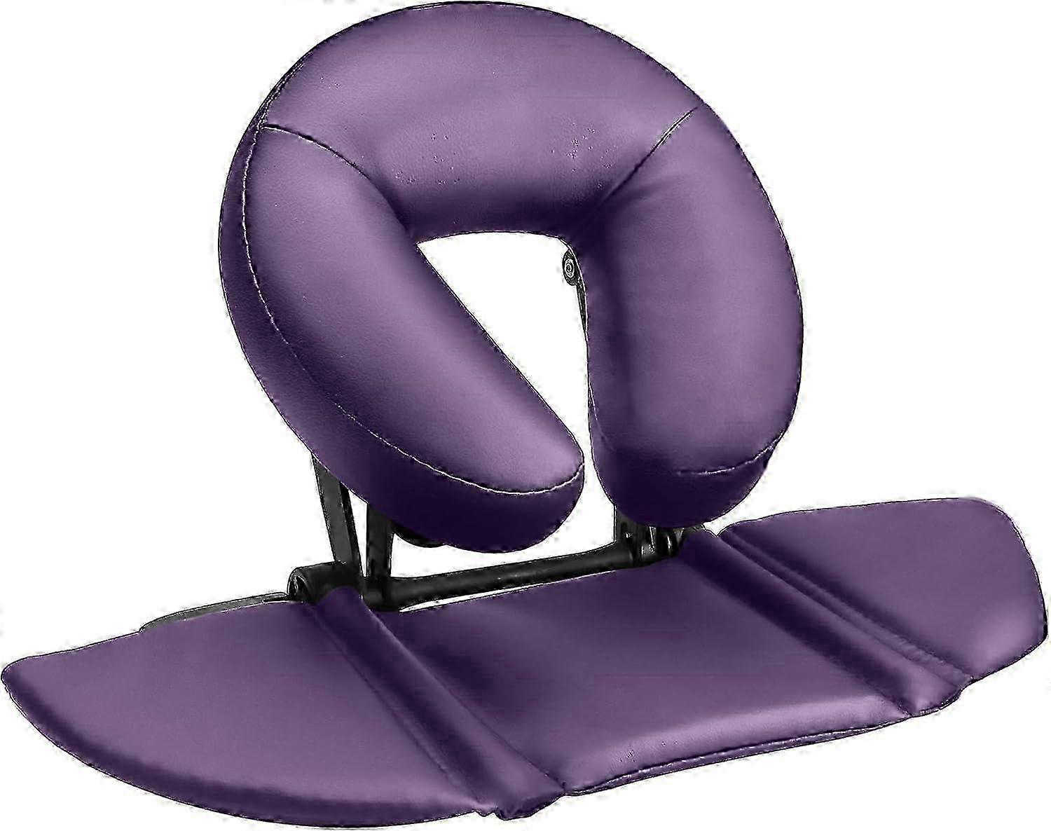Headrest Standard Memory Foam Face Cradle Pad - Universal Headrest with Velcro for Massage Therapy