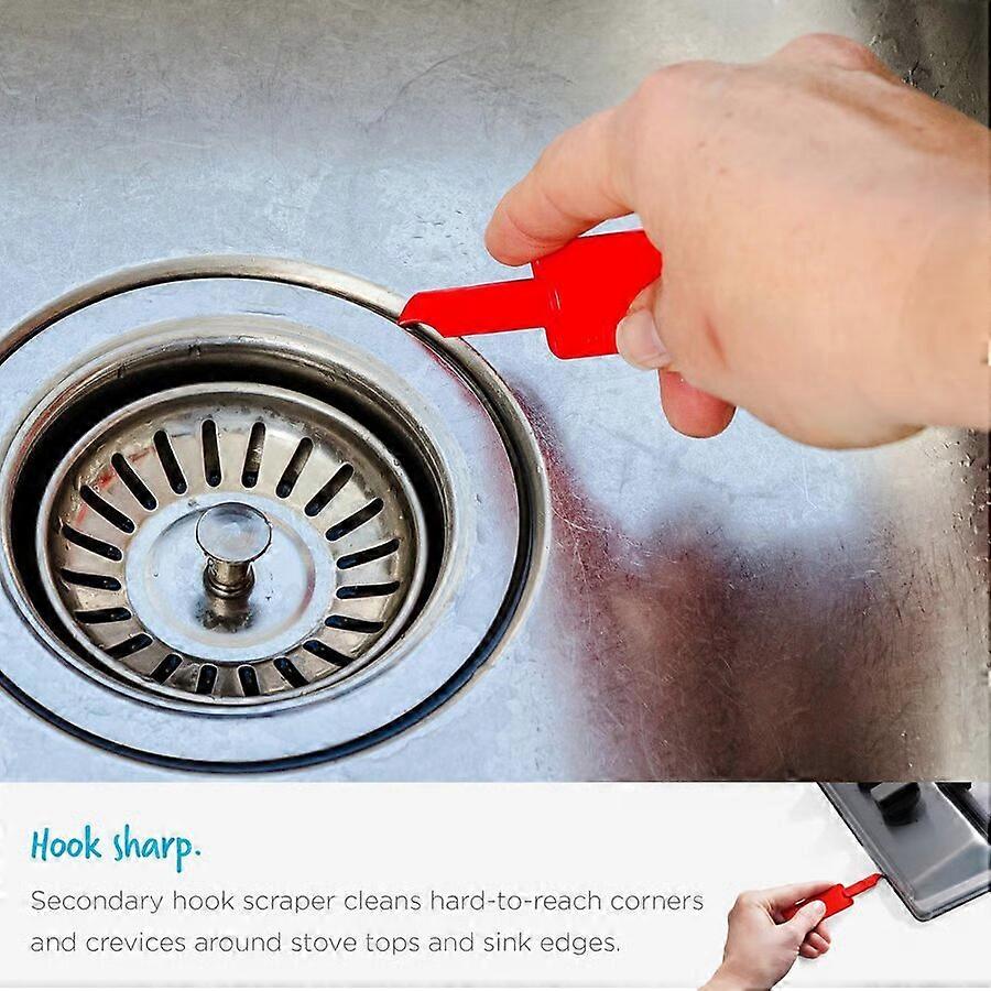 Self-Sharpening Cleaning Scraper 2-in-1 Cleaning Scraper Sticker Tool