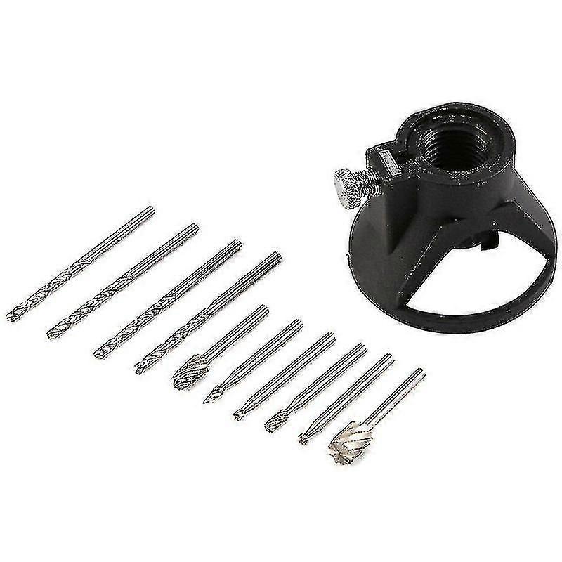 Dremel Drill Cutting Guide Hss Routing Router Bit Tool Kit Set