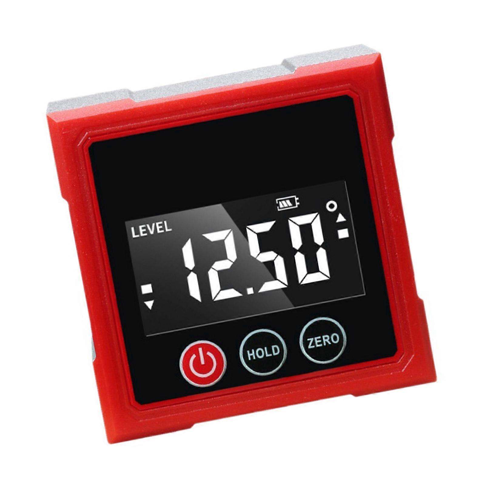 Auto Off Digital Angles Finder ABS Aluminum Construction Digital Inclinometer Ideal For DIY And Professional Use Multicolor