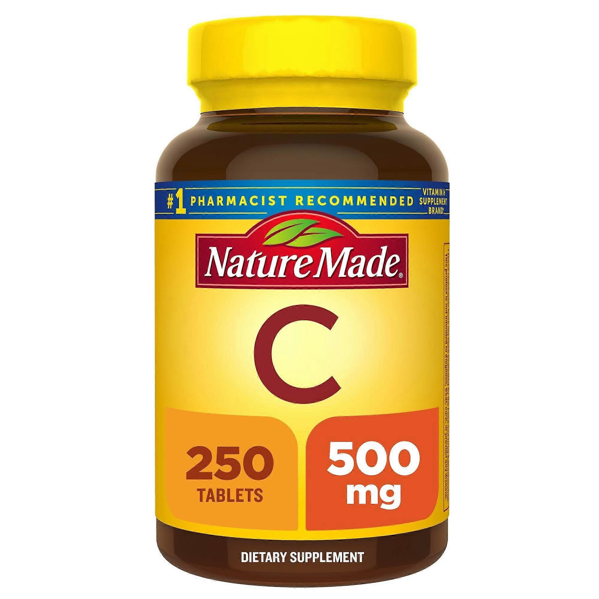Nature Made Vitamin C 500 Mg Tablets, 250 Ea