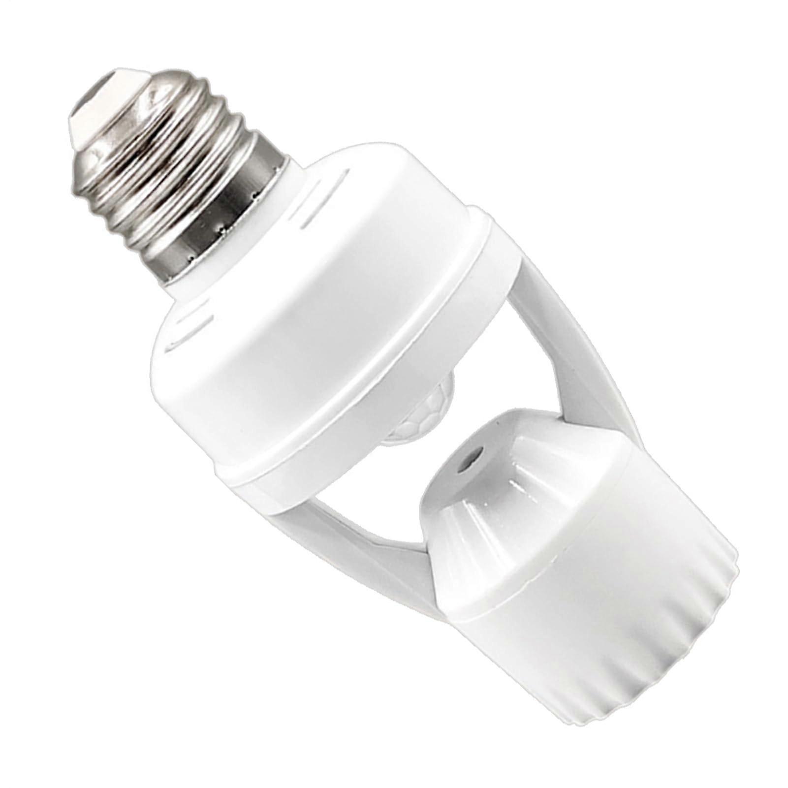 Motion Sensor Light Socket E27 Lamp Holder Auto On Off Night Light Control Smart Sensor Lamp Holder Energy Saving