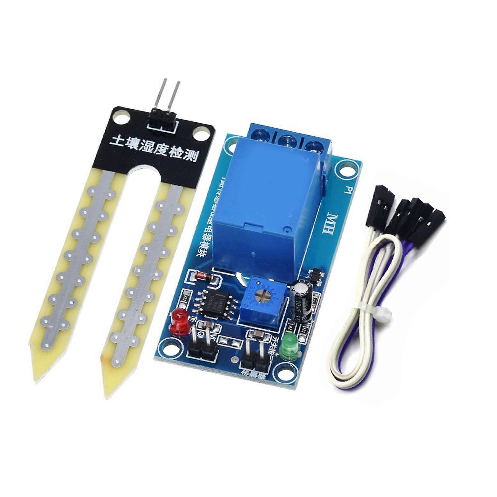Intelligent Gardening Transmit Control Board With Soil Moisture Detection 5V 12V Agreement For Automatic Watering Repairs Multicolor