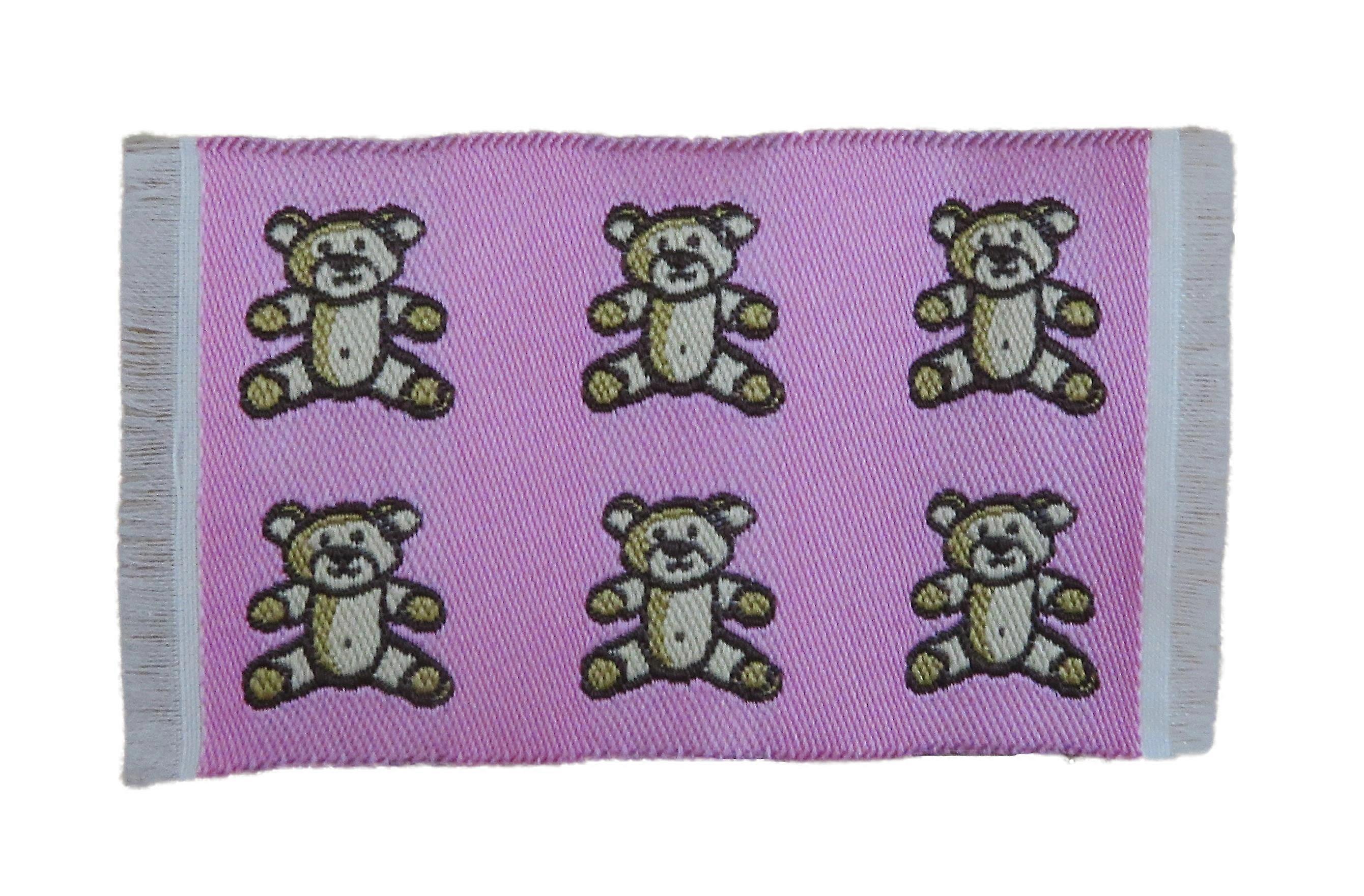 دمى البيت الوردي تيدي الدب البساط مات مصغرة الحضانة غرفة اللعب التبعي 1:12