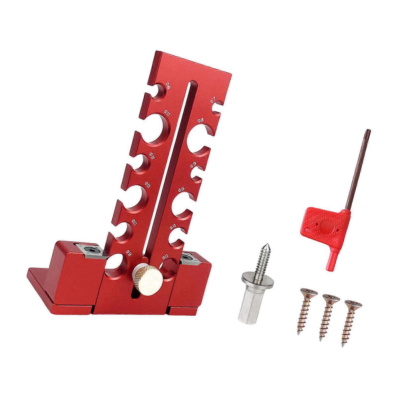 Advanced Woodworking Tool for Consistent Performances in DIY Projects and Professional Woodworking Applications  Red