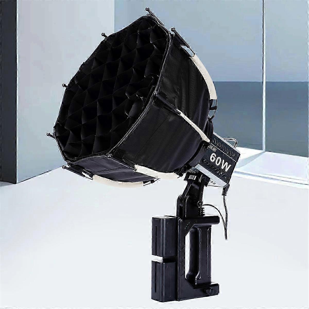30cm Octagonal Softbox Mini Bowens Mount Quick Release Honeycomb Grid Softbox for ZU60 or M60 COB Fill Light Studio