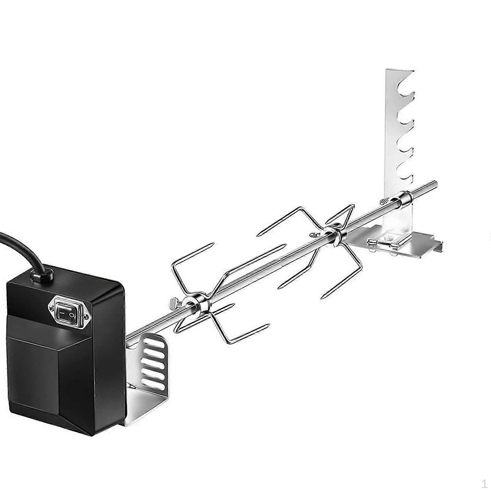 Barbecue Rack Adjustable Automatic Grill Kit for Backyard Travel Hiking