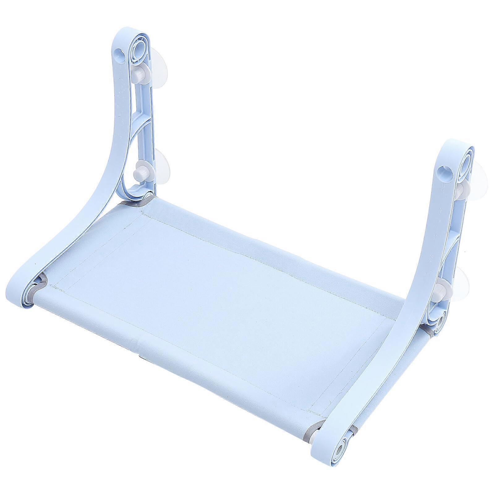 Cat Window Hammock with Strong Suction Cups, SpaceSaving Elevated Perch for Indoor Cats