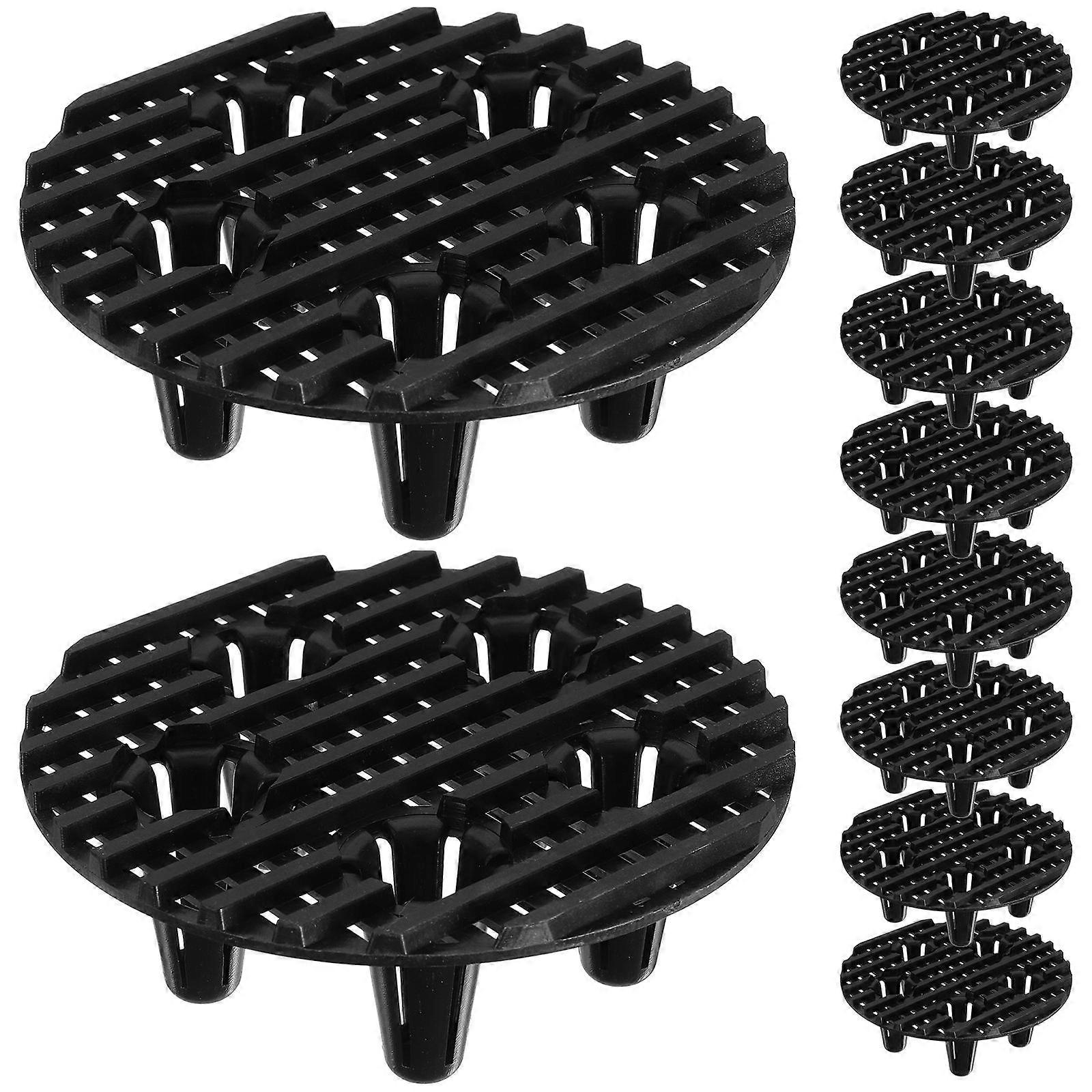 Insect Screen Garden Pot Feet Plastic Stand 10Pcs for Plant Elevation