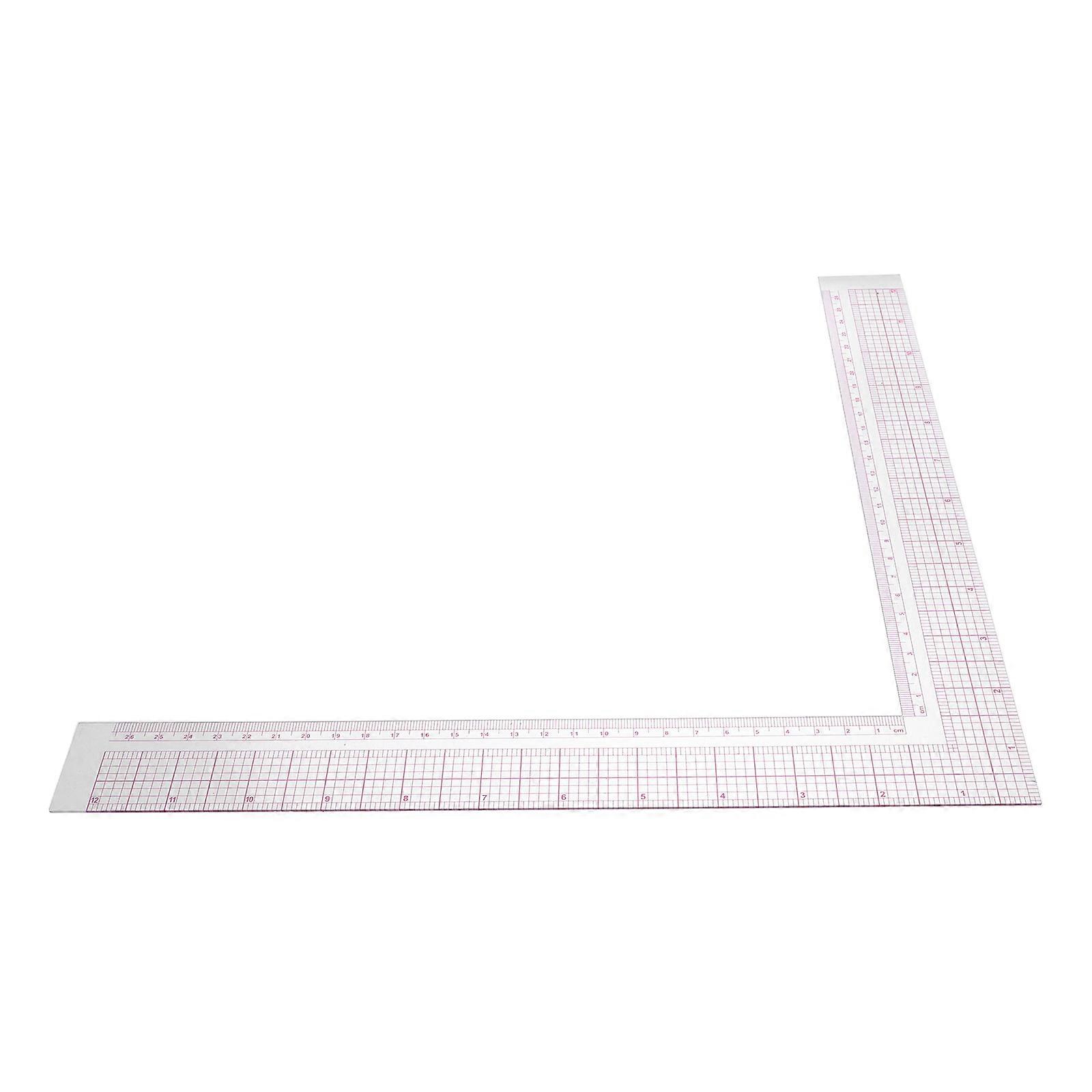 Clothing Making Graph Ruler Tool for Uniform Pattern Design Ergonomic
