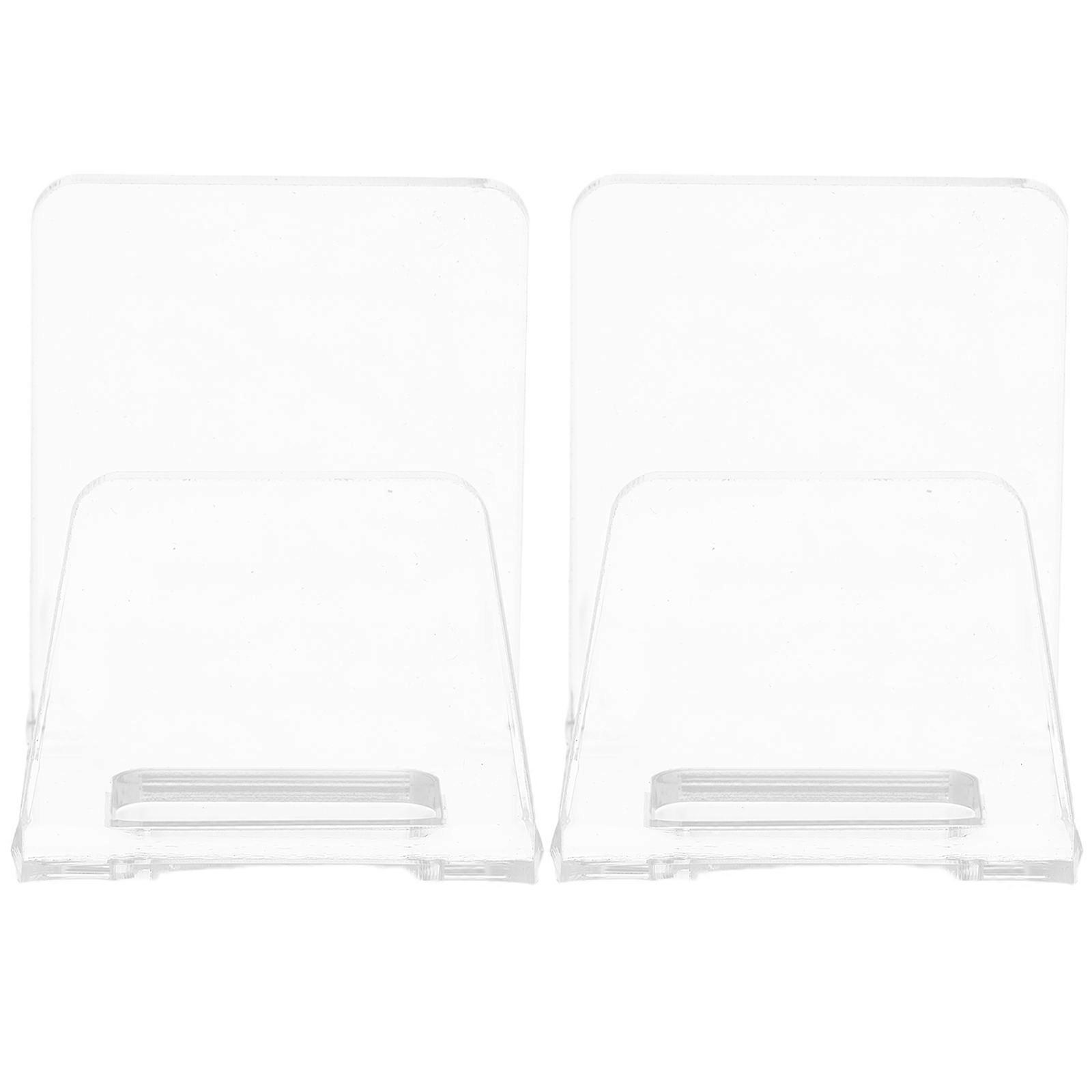 Kitchen Sink Acrylic Sponge Holder Washing Rack for 2Pcs Use