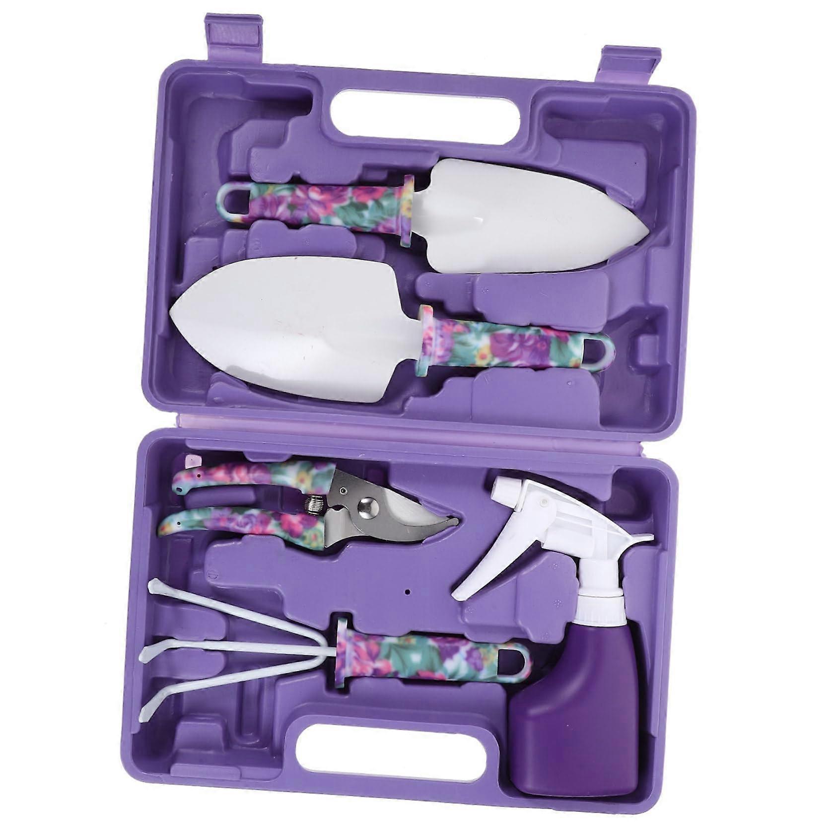 Garden Tool Set with Adjustable Water Flow, Mini Gardening Tools for Succulent and Potted Plants