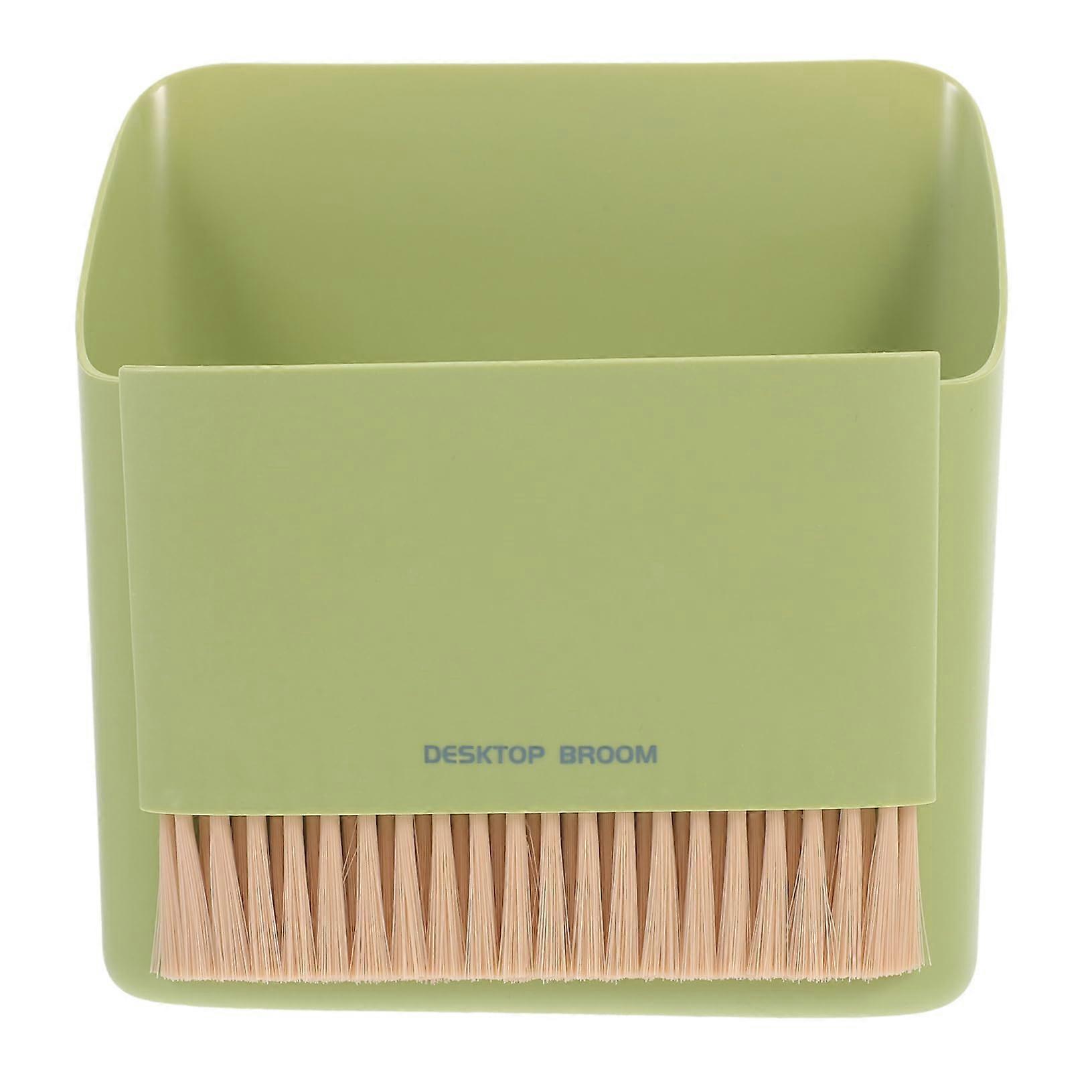 Mini Broom Dustpan and Brush Set for Keyboard Cleaning, Handheld Sweeper for Desk and Office