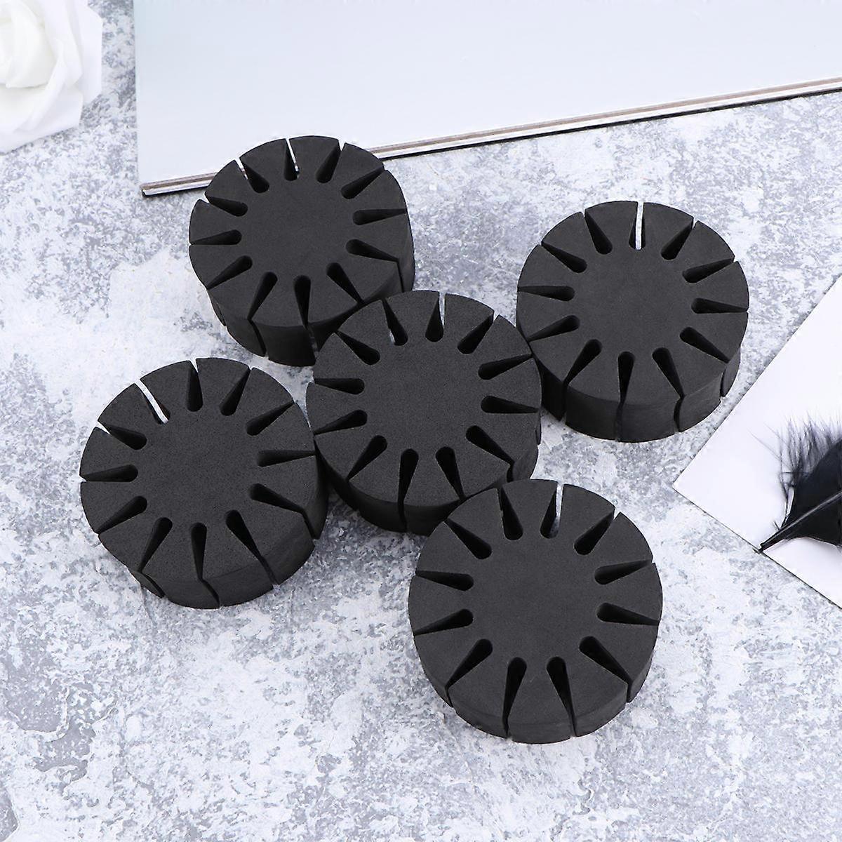 10 قطع الصيد استخدام EVA سهم فاصل حامل في الهواء الطلق السهم القوس الملحقات عقد 12 سهم (أسود)